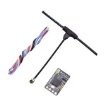 Hot Sales JHEMCU 2.4G Elrs Radio Nano Long Range High Refresh Rate Expresslrs Rx24T for Racing Long Range Drones